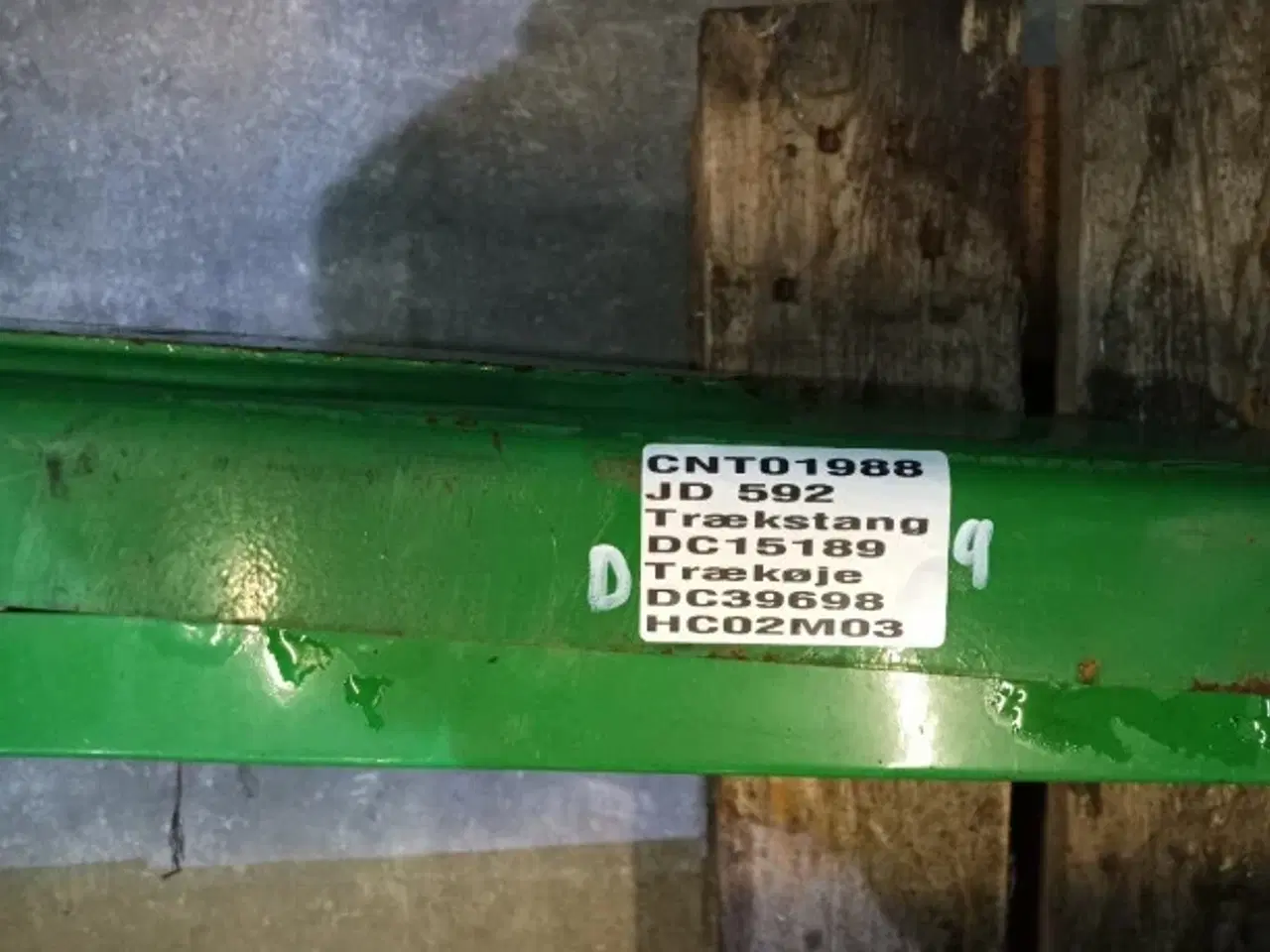 Billede 9 - John Deere Trækbom DC15189
