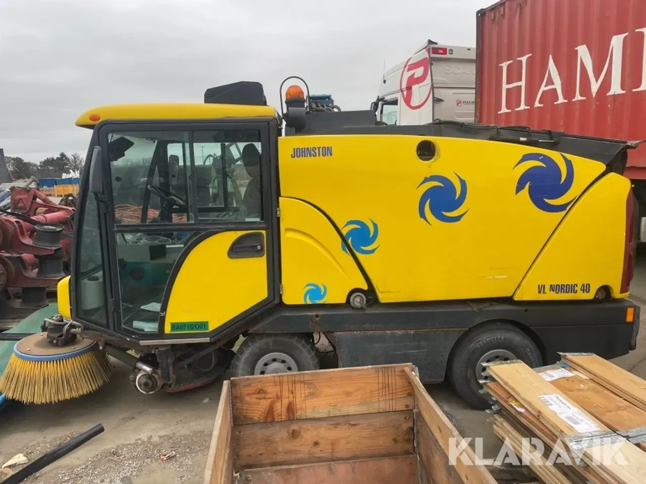 Billede 3 - Feje/sug bil Johnston 142A 101T