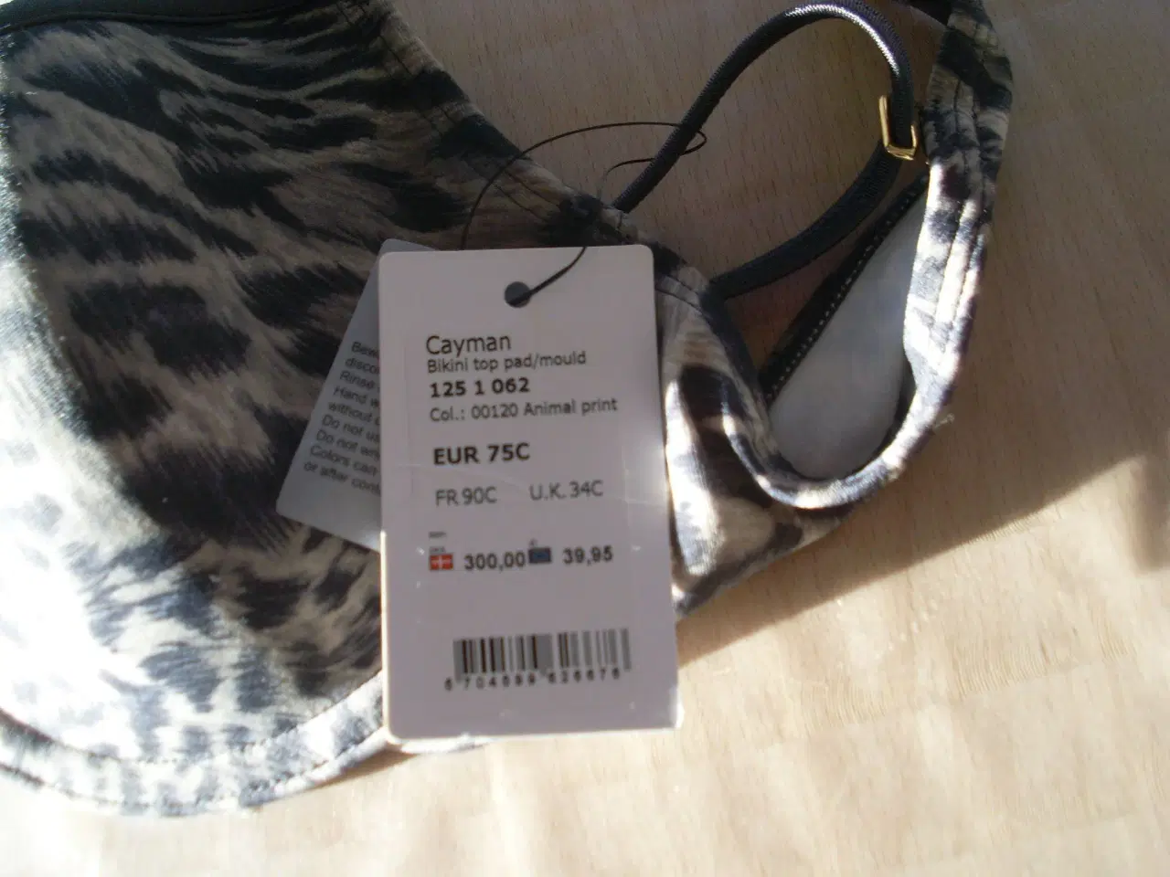 Billede 3 - Ny bikini - leopard farvet