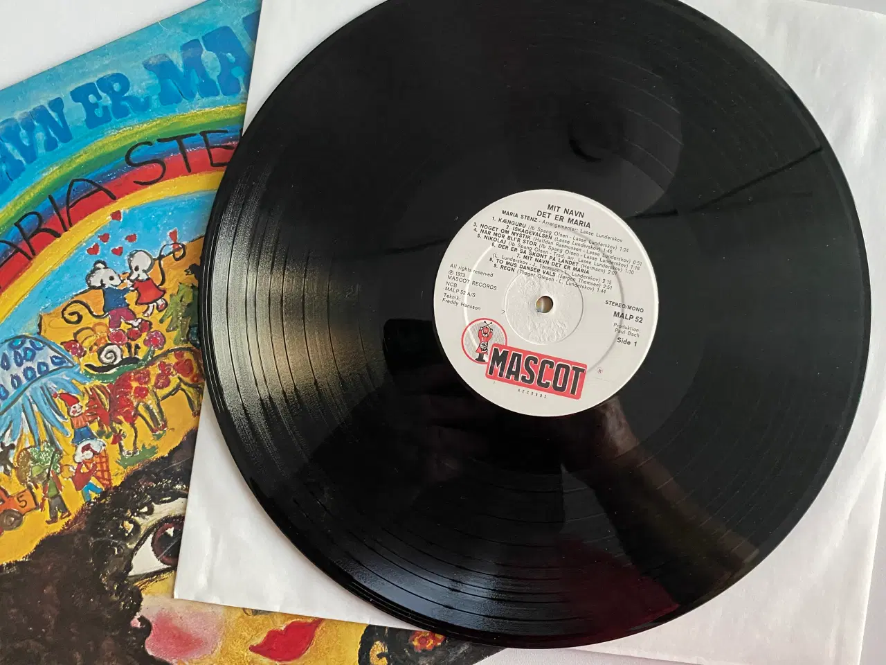 Billede 2 - LP.Maria Stenz ‎– Mit Navn Er Maria