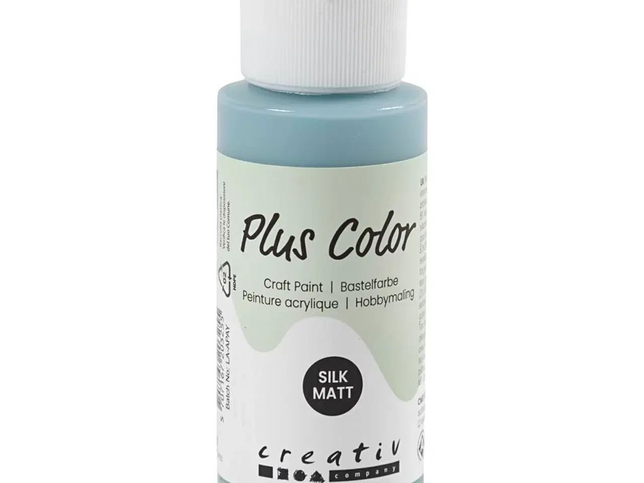 Billede 1 - Plus Color Hobbymaling, sart blå, 60ml/ 1 fl.