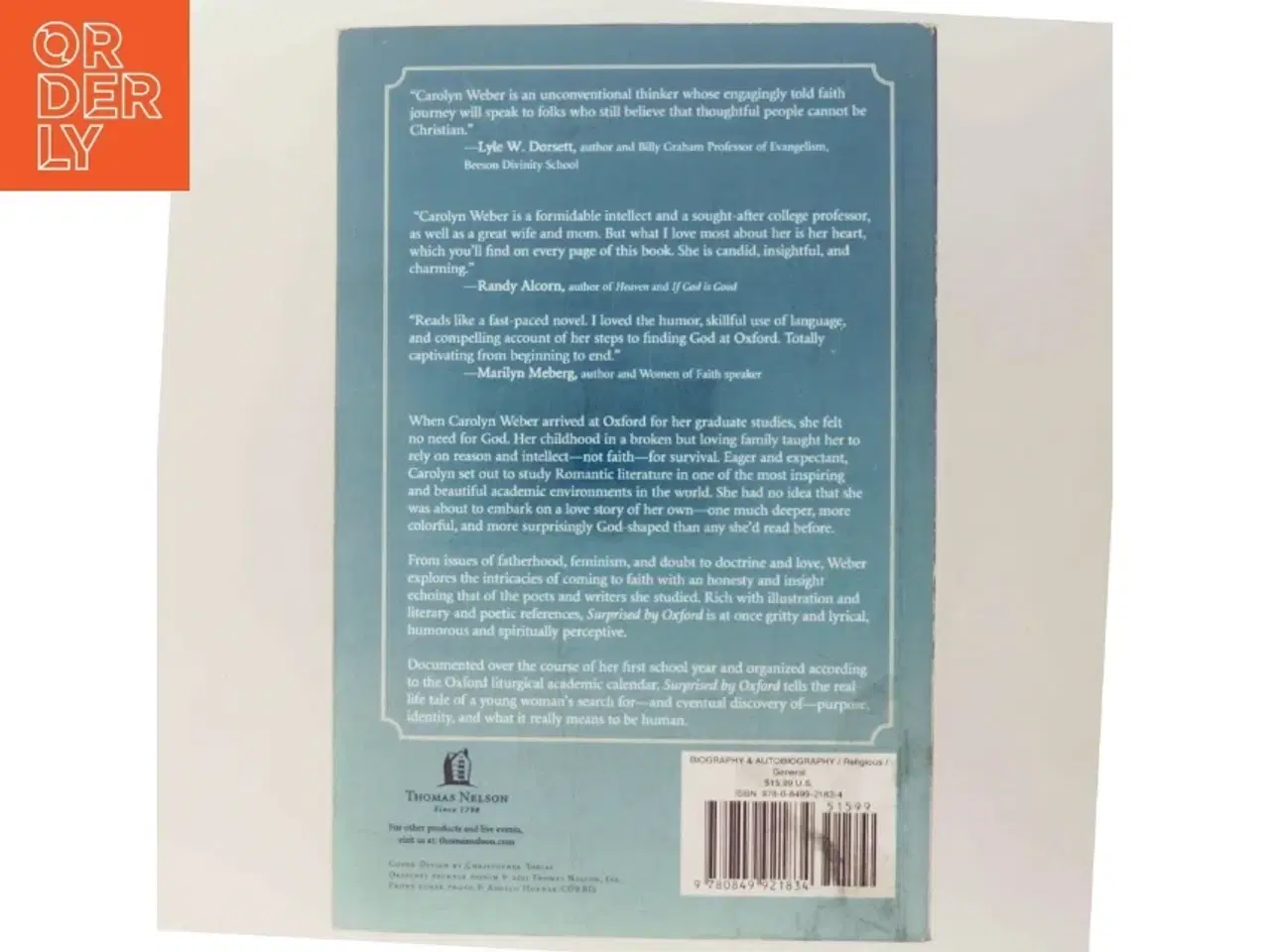 Billede 3 - Surprised by Oxford af Carolyn Weber (Bog)