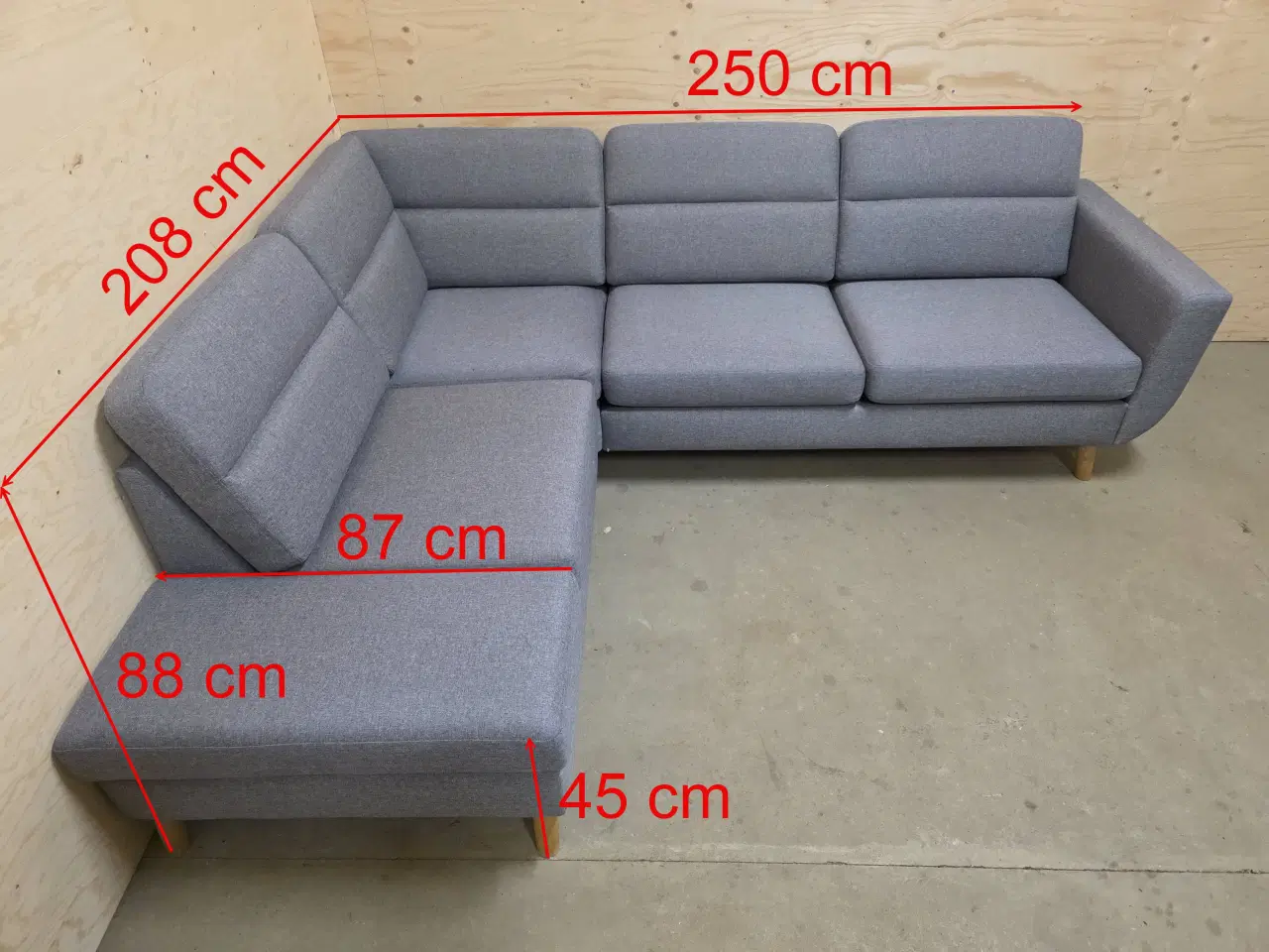 Billede 6 - MyHome Arizona Hjørnesofa med Open-end – God Stand