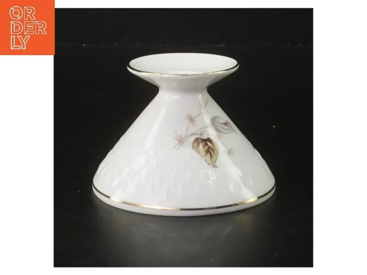 Billede 2 - Porcelænsskål med guldkant fra Vielleicht Uhls (str. Ø 9 cm)