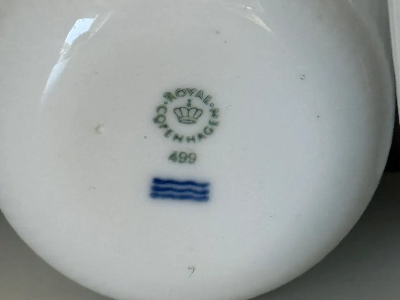 Billede 7 - Royal Copenhagen Hvid Riflet Termokop/krus