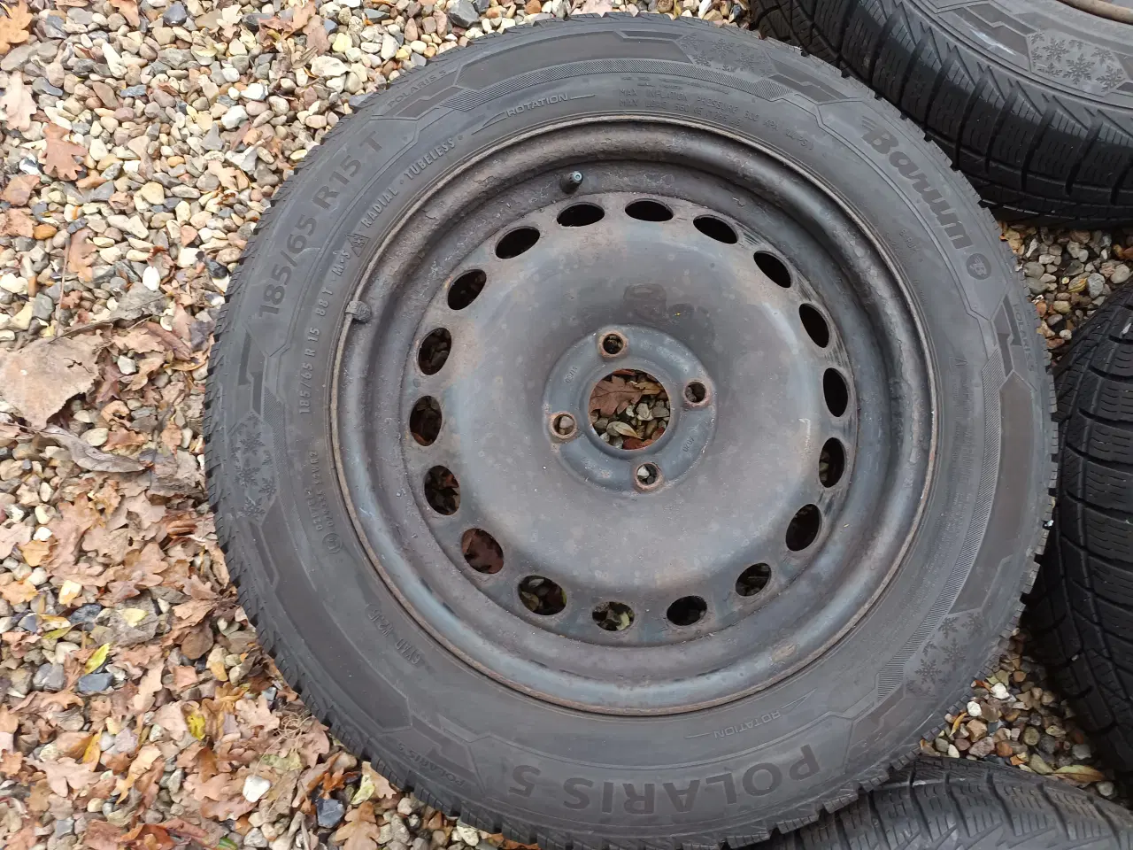 Billede 2 - Vinterdæk på stålfælge