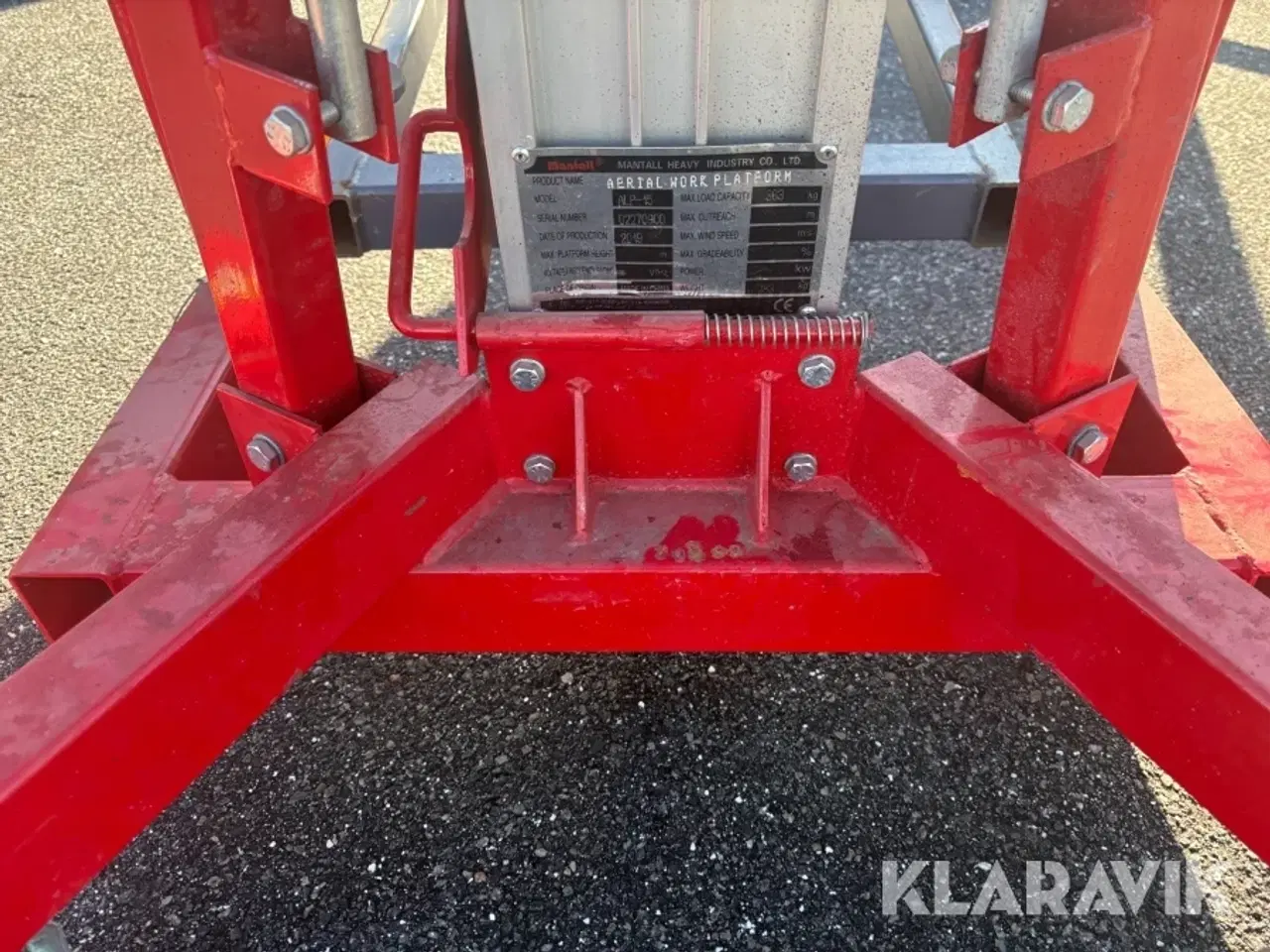 Billede 12 - Matrialelift Mantall ALP-15