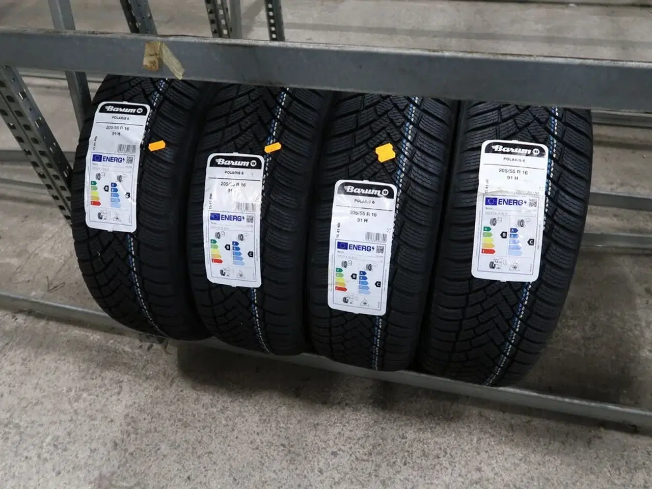 Billede 1 - 4 stk. dæk BARUM 205/55R 16 91H