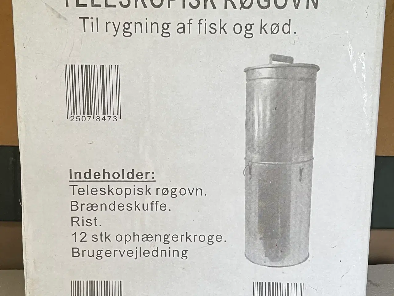 Billede 1 - Teleskopisk røgovn