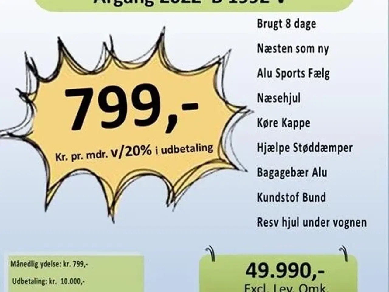 Billede 9 - Camp-let North LB 500 u/Bremser