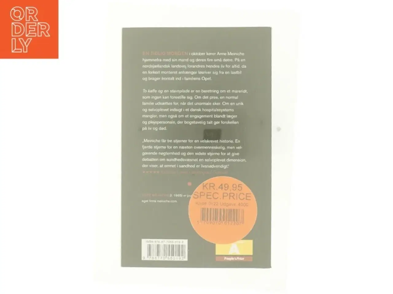 Billede 2 - To kaffe og en staveplade af Anne Meiniche (Bog)