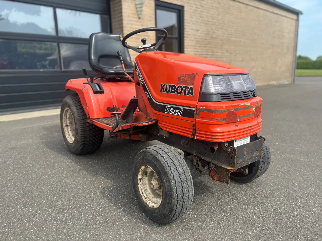 Billede 3 - Kubota G1700 diesel havetraktor 