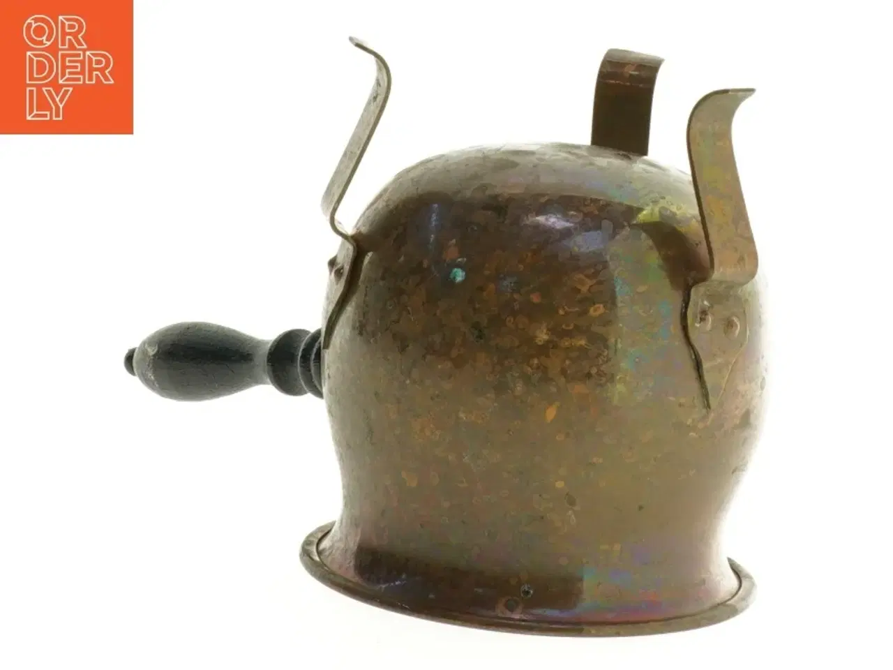 Billede 2 - Antik kobberkedel (str. 11 x 11 cm)