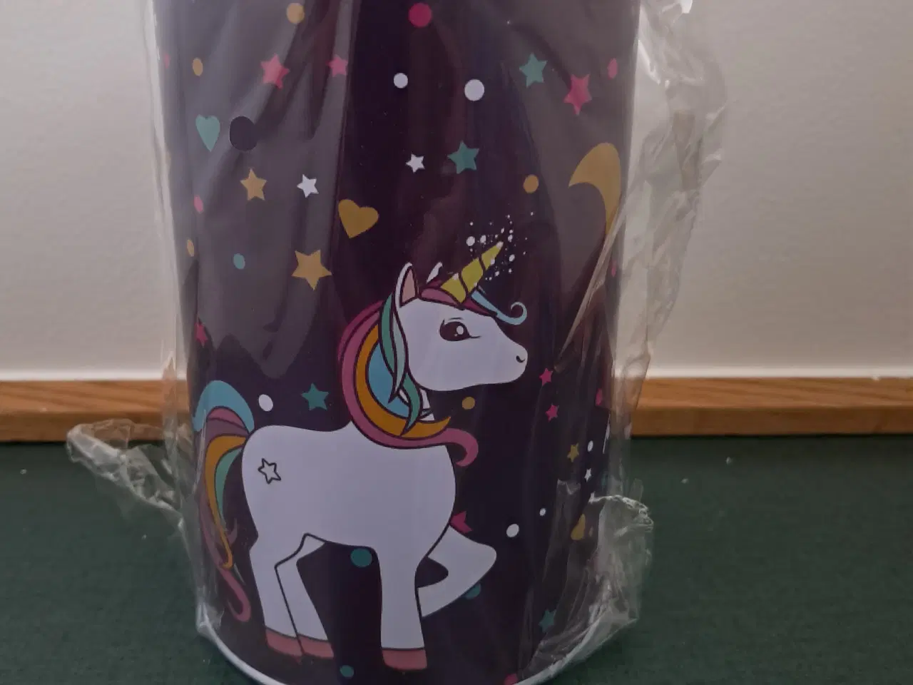 Billede 1 - Sparebøsse Enhjørning Lilla