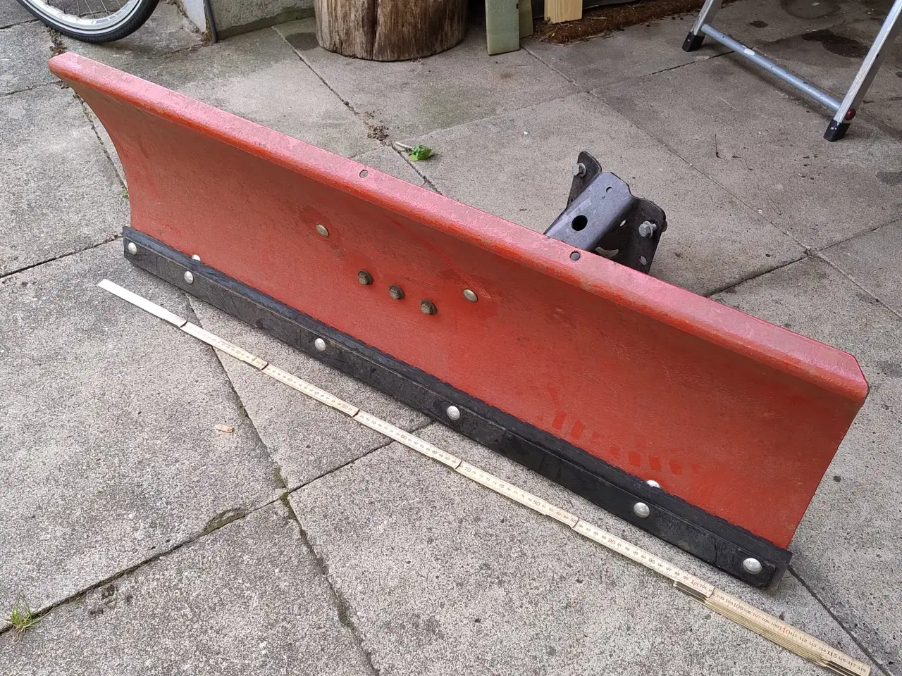 Billede 1 - Dozerblad, skraber, tilbehør til havetraktor.