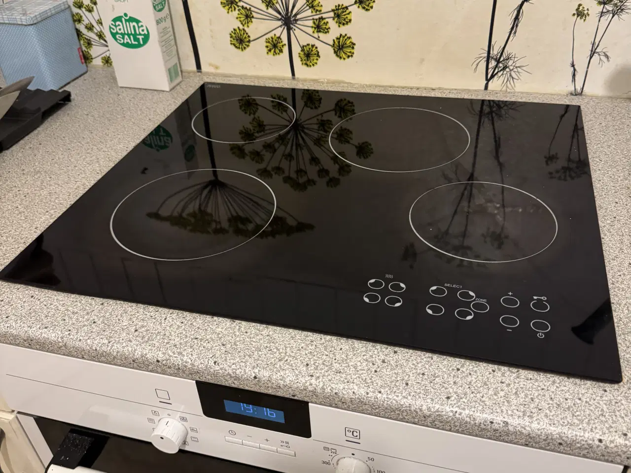 Billede 1 - Glaskeramisk kogeplader med 4 kogeconer