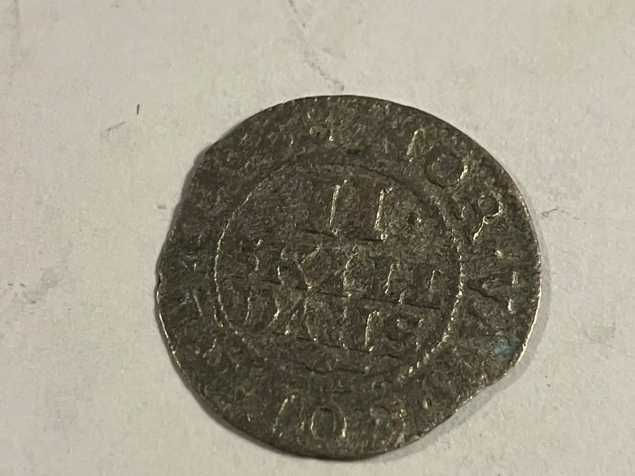 Billede 1 - 2 skilling 1668 Denmark