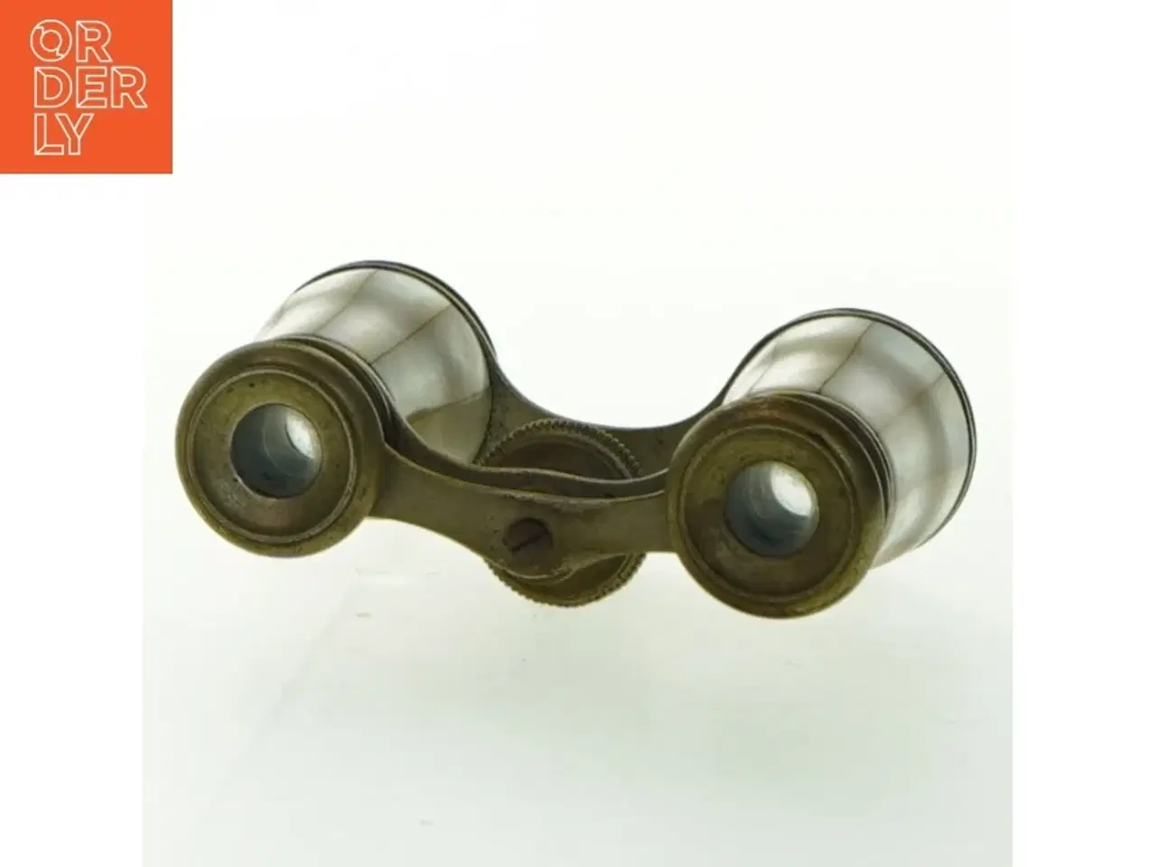 Billede 2 - Antik messing/perlemor opera-kikkerter (str. 9 cm)