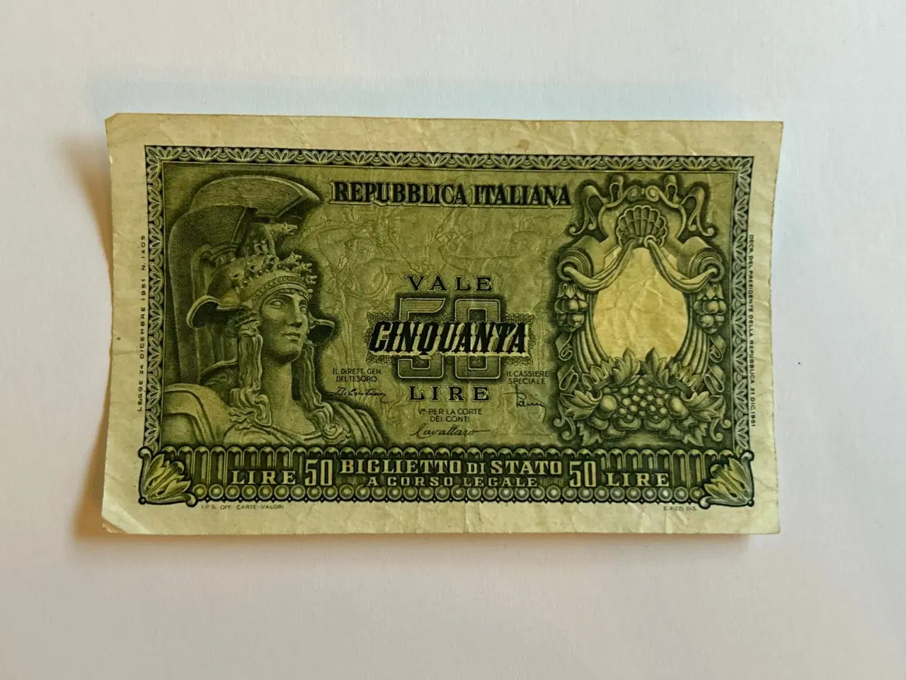Billede 1 - 50 Lire Italy
