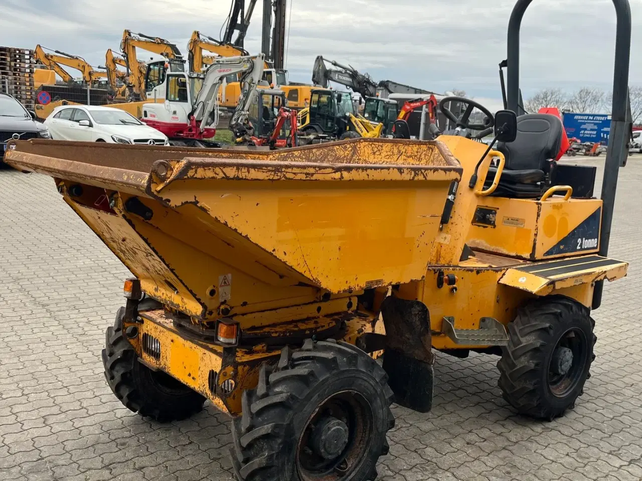 Billede 5 - Thwaites 2 tons svingbar lad og højtip