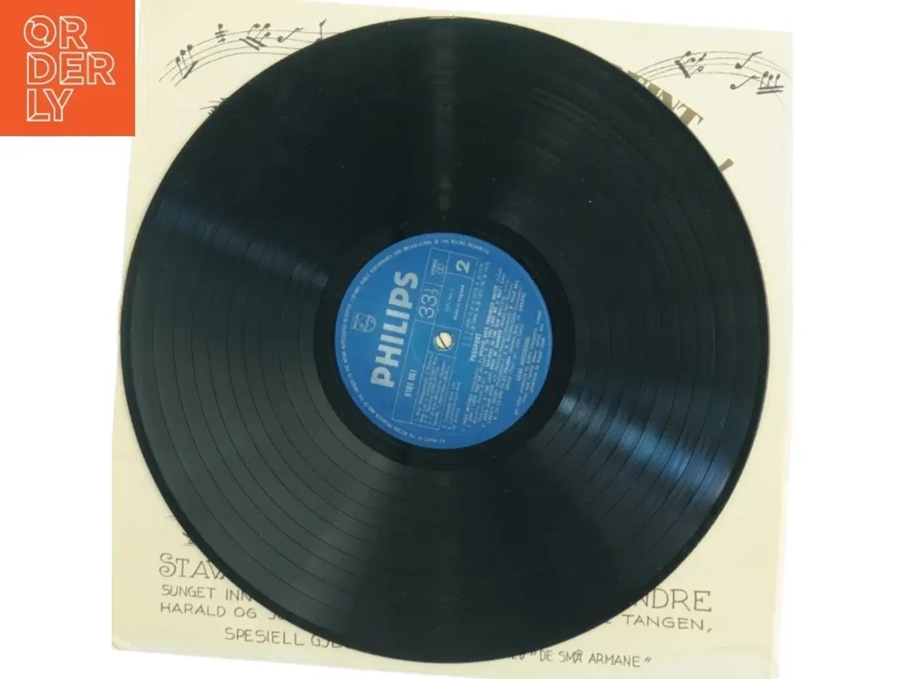 Billede 3 - Gammel vinylplade 'Me Komme Seint Men Me Komme Godt!' fra Philips (str. 30 cm)