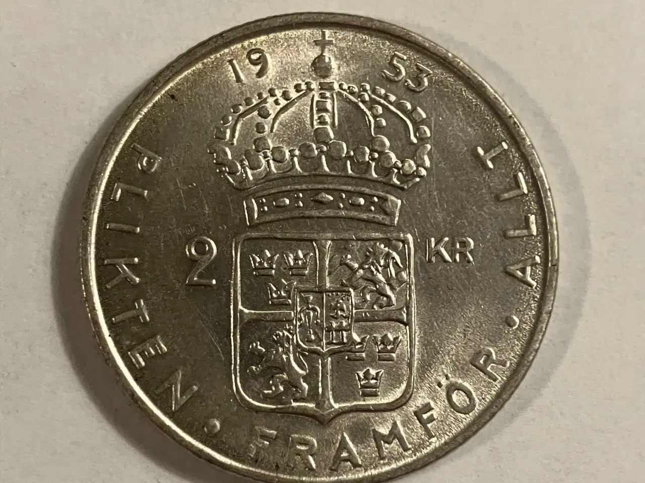 Billede 1 - 2 Kronor Sweden 1953