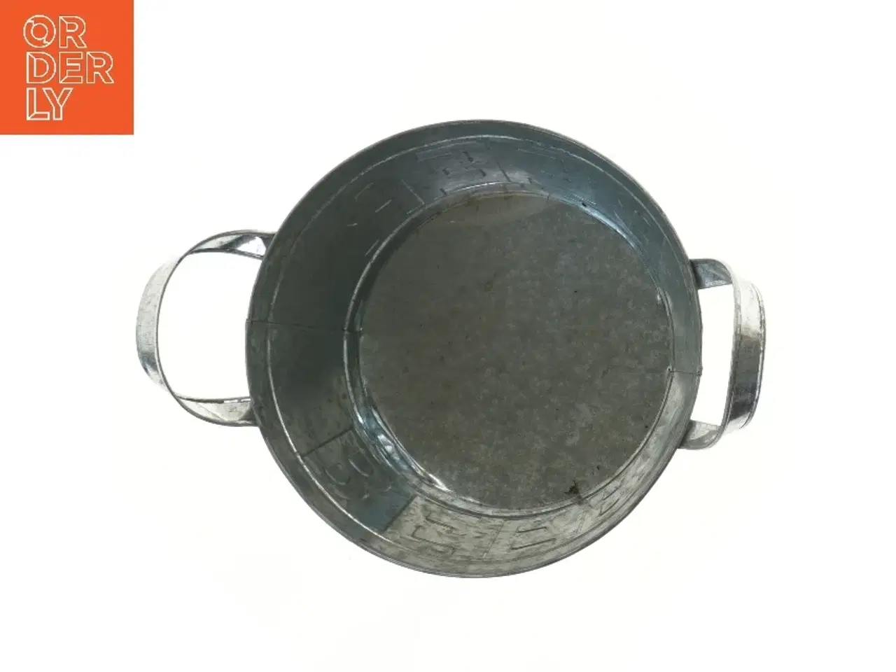 Billede 2 - Galvaniseret ølspand med håndtag (str. Ø 25 cm)