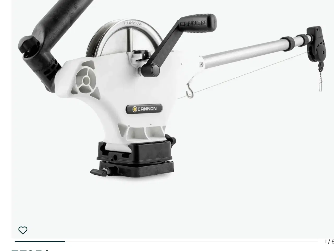 Billede 8 - 2 stk Canon Unitroll top model  downrigger hvid 
