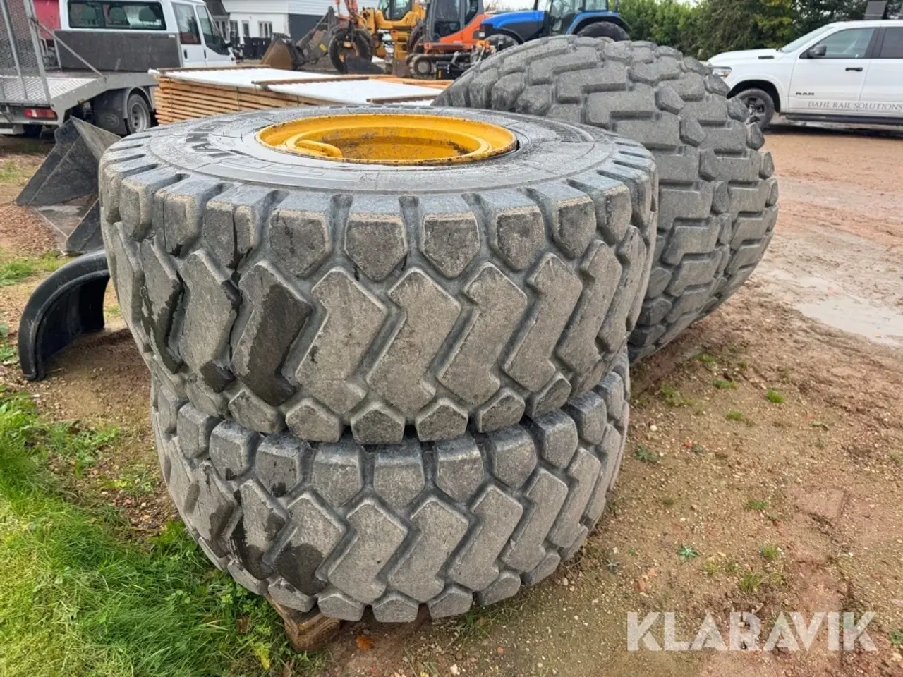 Billede 3 - Gummigedsdæk Triangle TB516 4 styk
