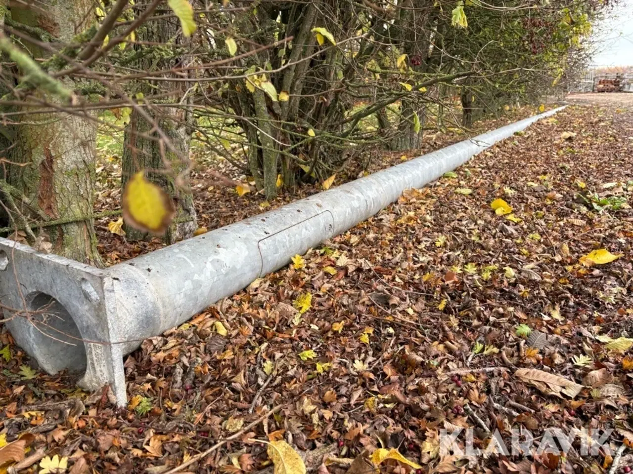 Billede 3 - Galvaniseret mast inkl fod 11m