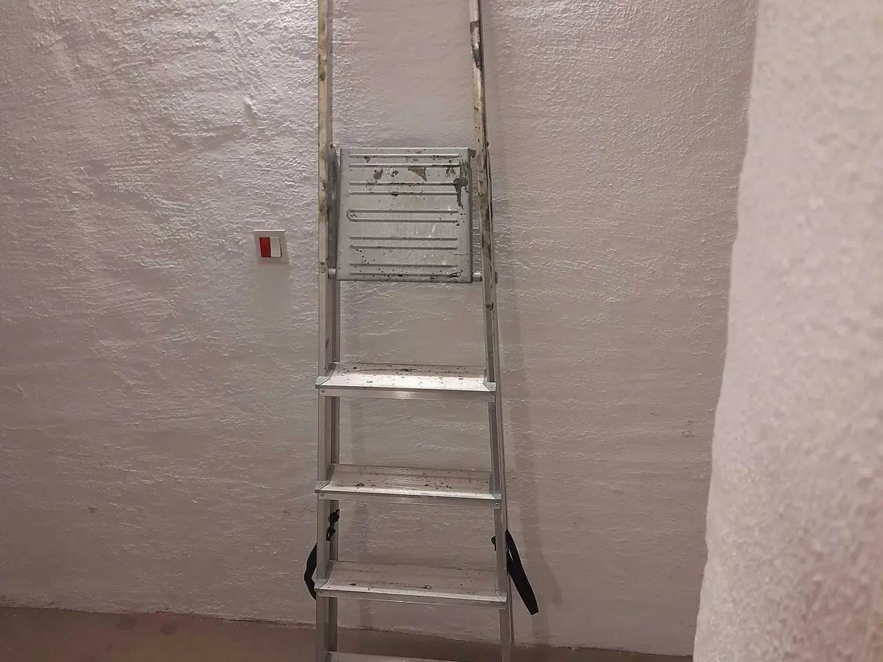 Billede 2 - 5-trins stige - aluminium