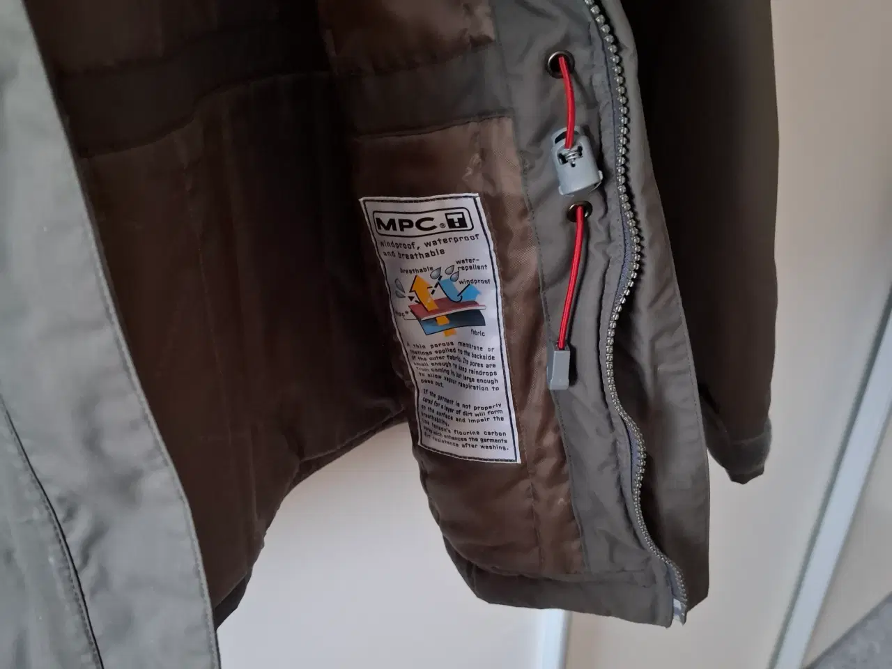 Billede 3 - TENSON vinterjakke Herre 46 Grøn