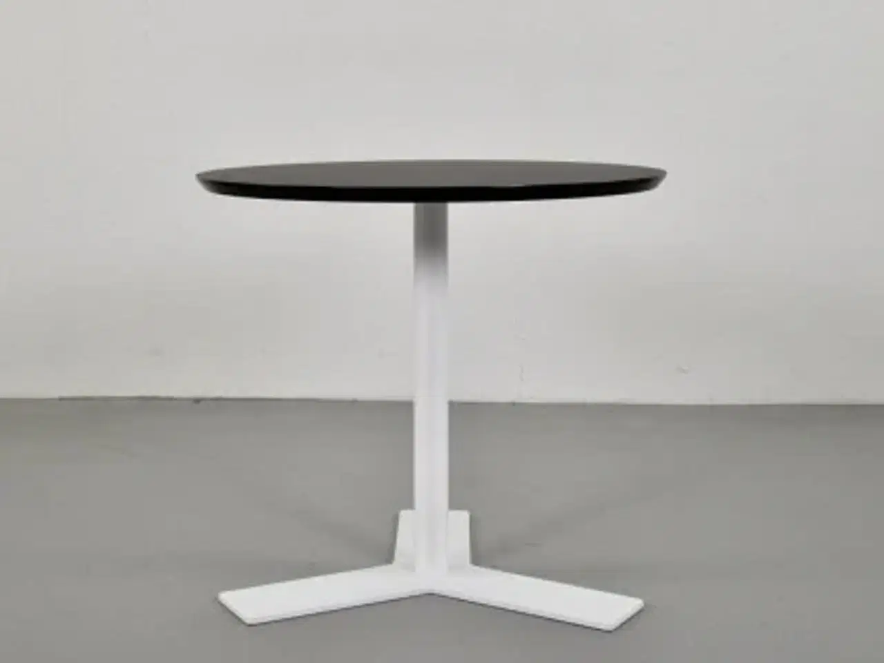 Billede 1 - Dencon cafebord med sort plade og hvidt stel
