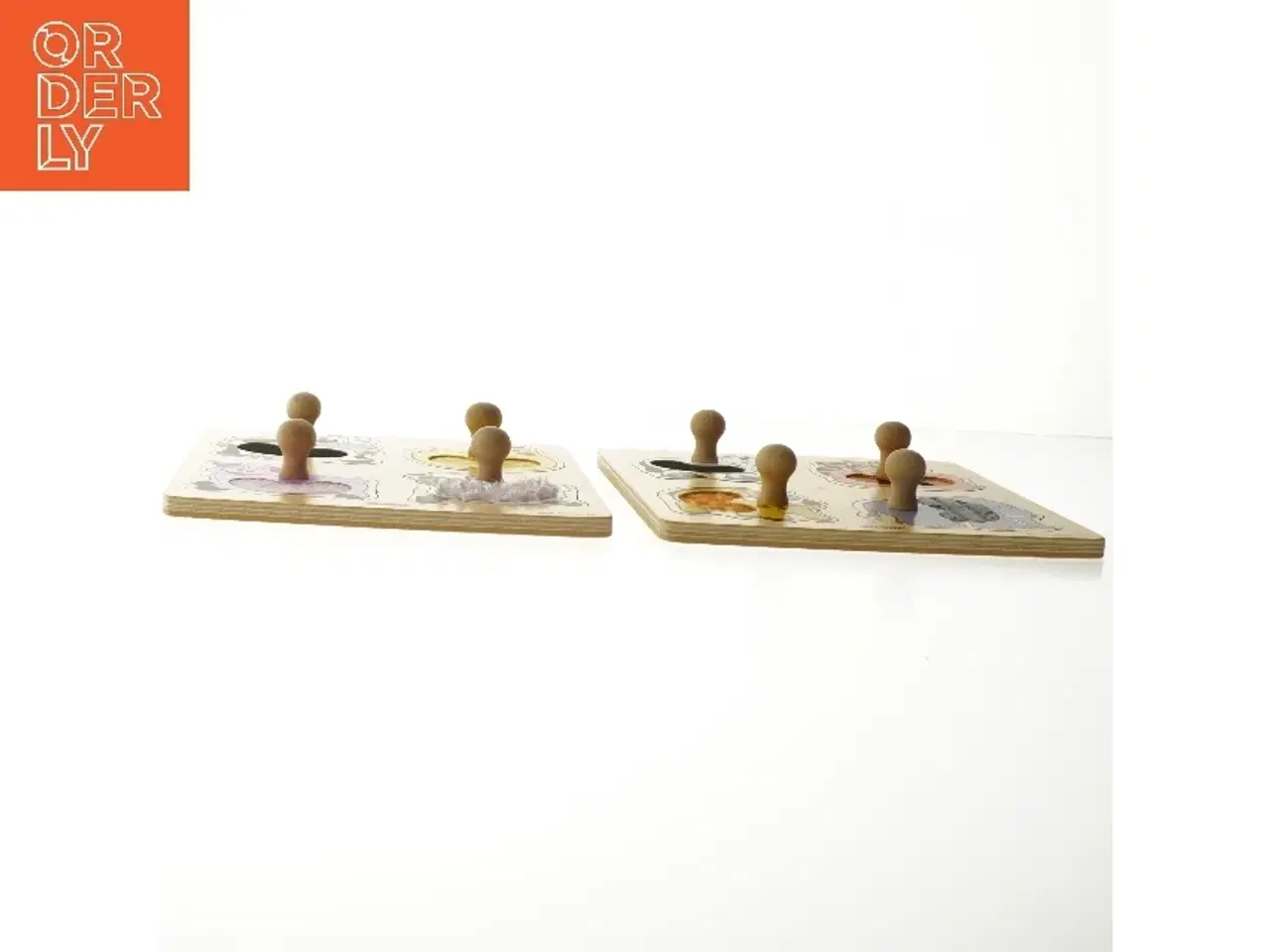 Billede 3 - Puslespil med dyr (str. 20 x 20 cm)