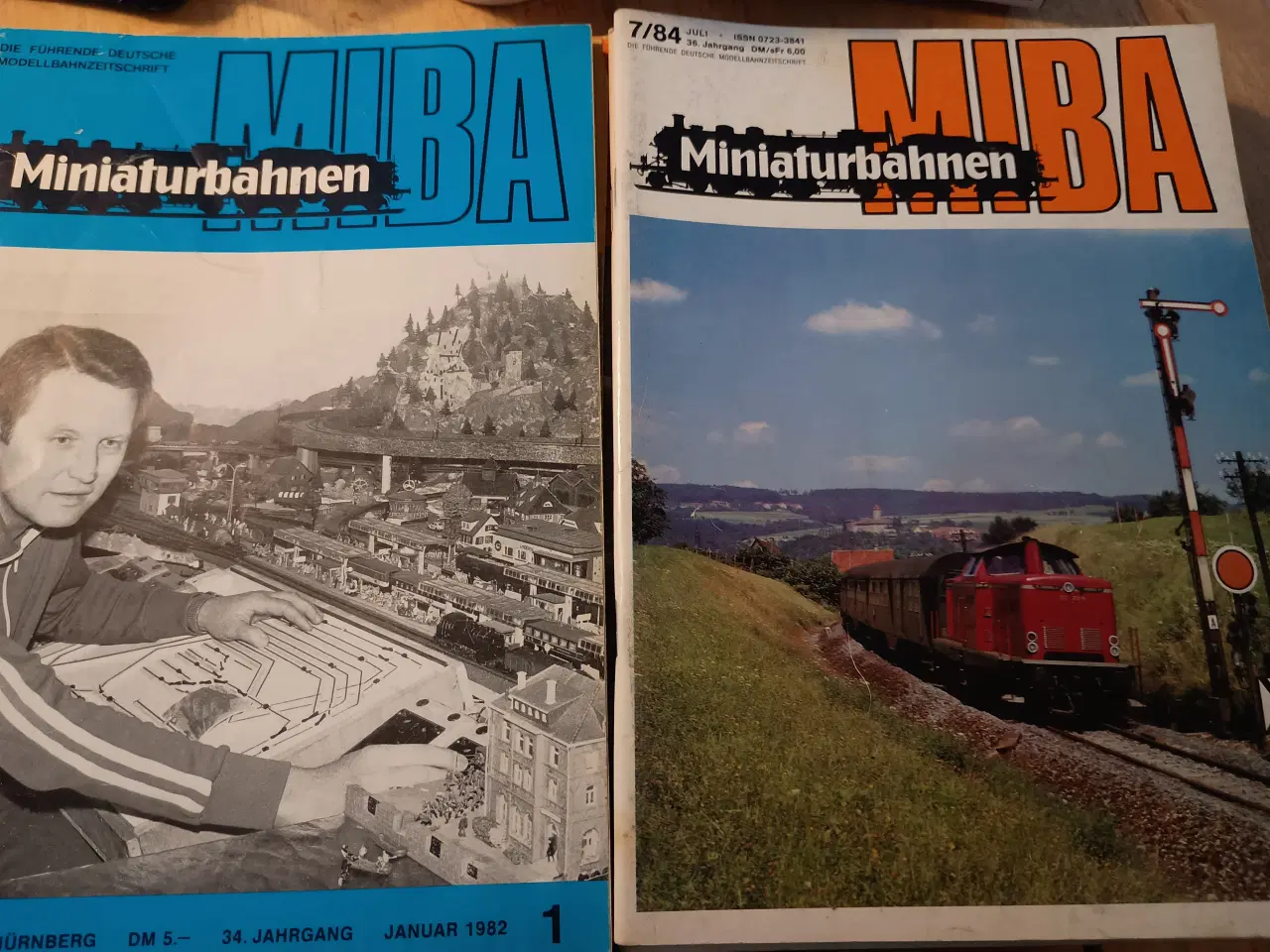 Billede 6 - MIBA miniaturbahnen. Blad om modeljernbane.