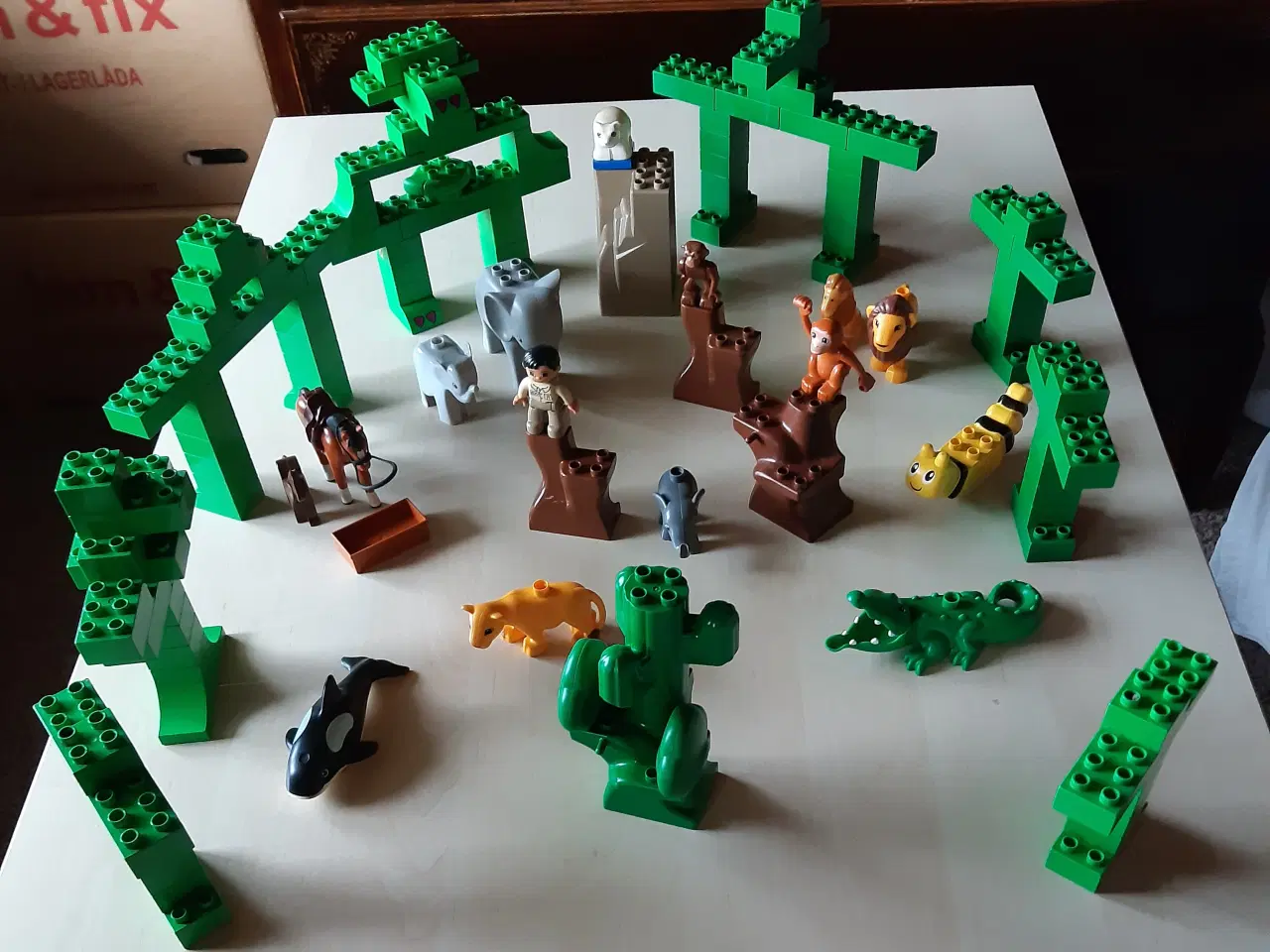 Billede 2 - Zoo dyr og mange klodser