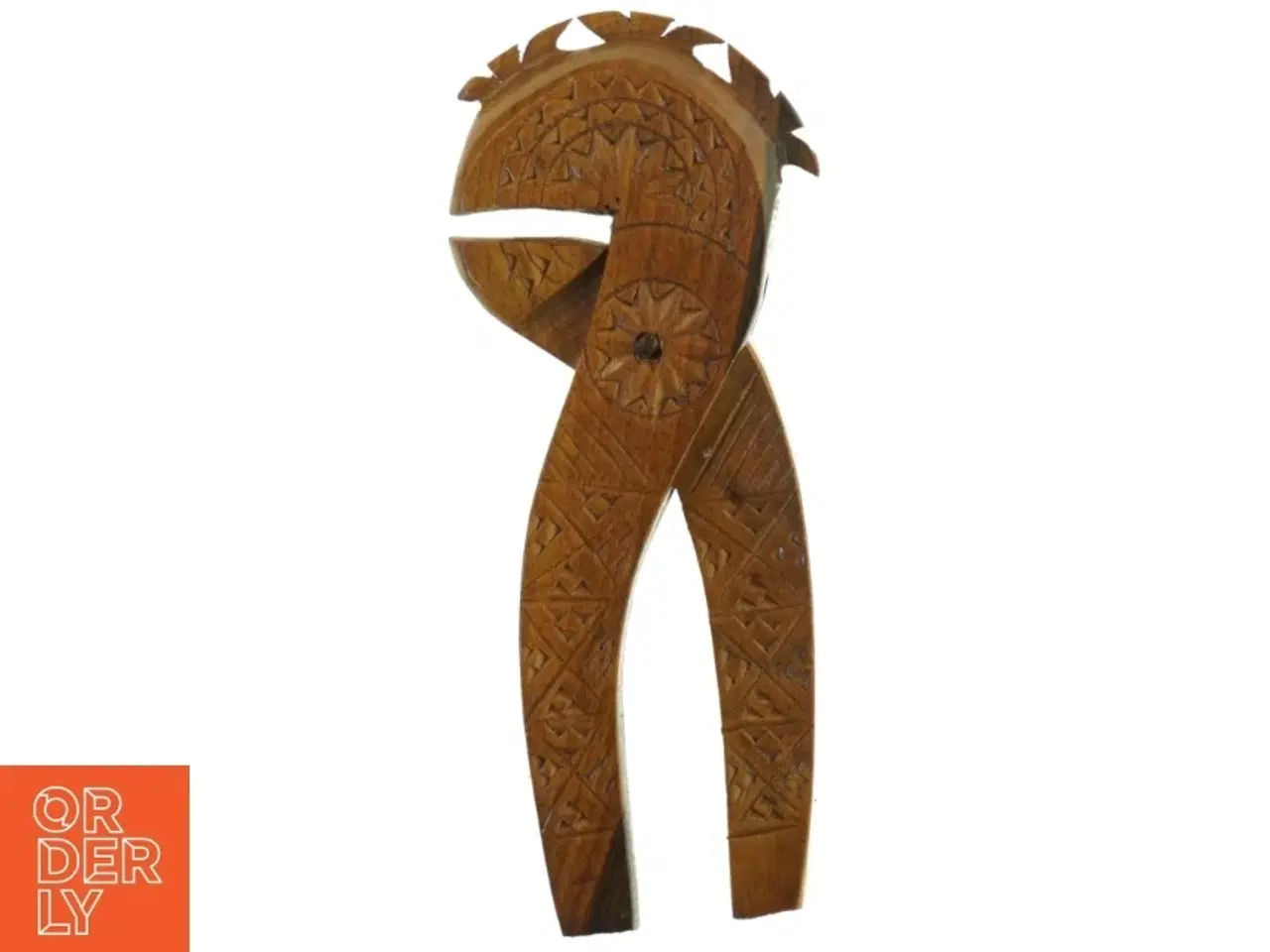 Billede 1 - nøddeknækker  i træ (str. Længde. 20 cm)