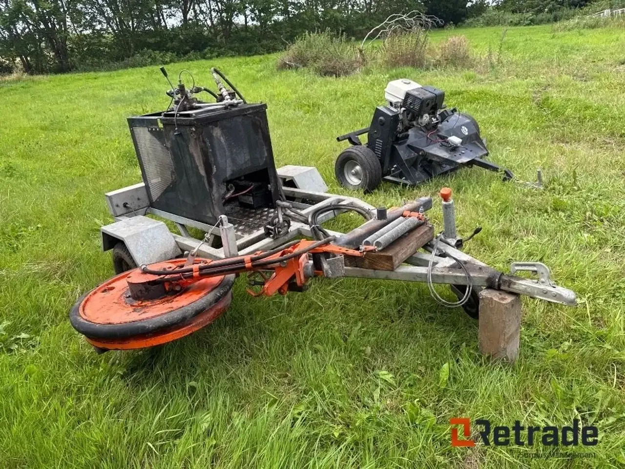 Billede 2 - - - - Forskelligt udstyr Slagleklipper og hegnsklipper til atv/utv