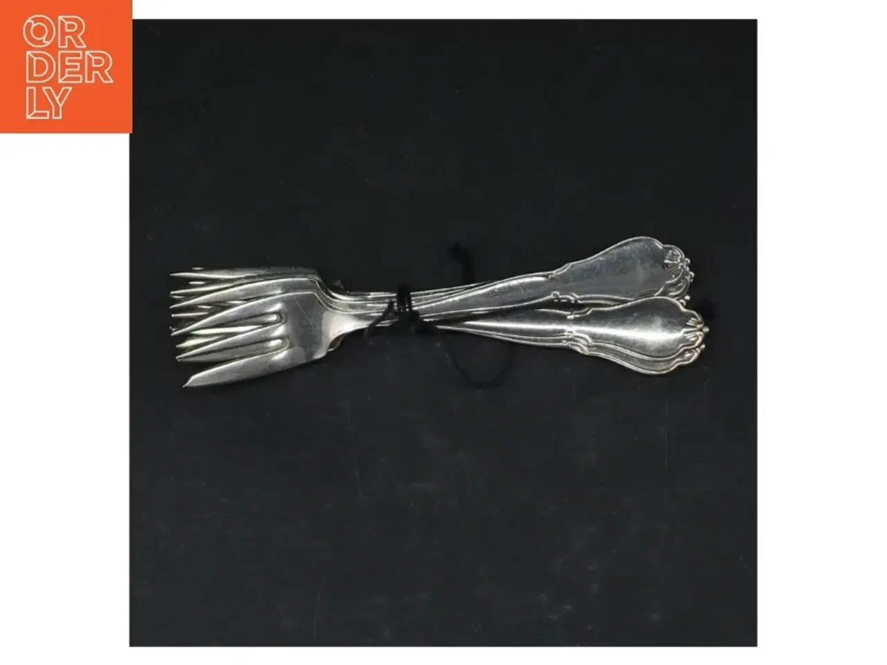 Billede 1 - Sølvplet gafler fra Atla, design ambrosius.  (str. 6 styk. 14,5 cm)