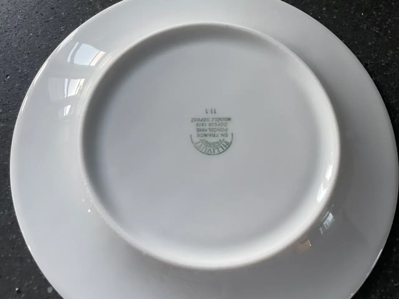 Billede 4 - Pullivuit kaffestel med fint hvidt mønster