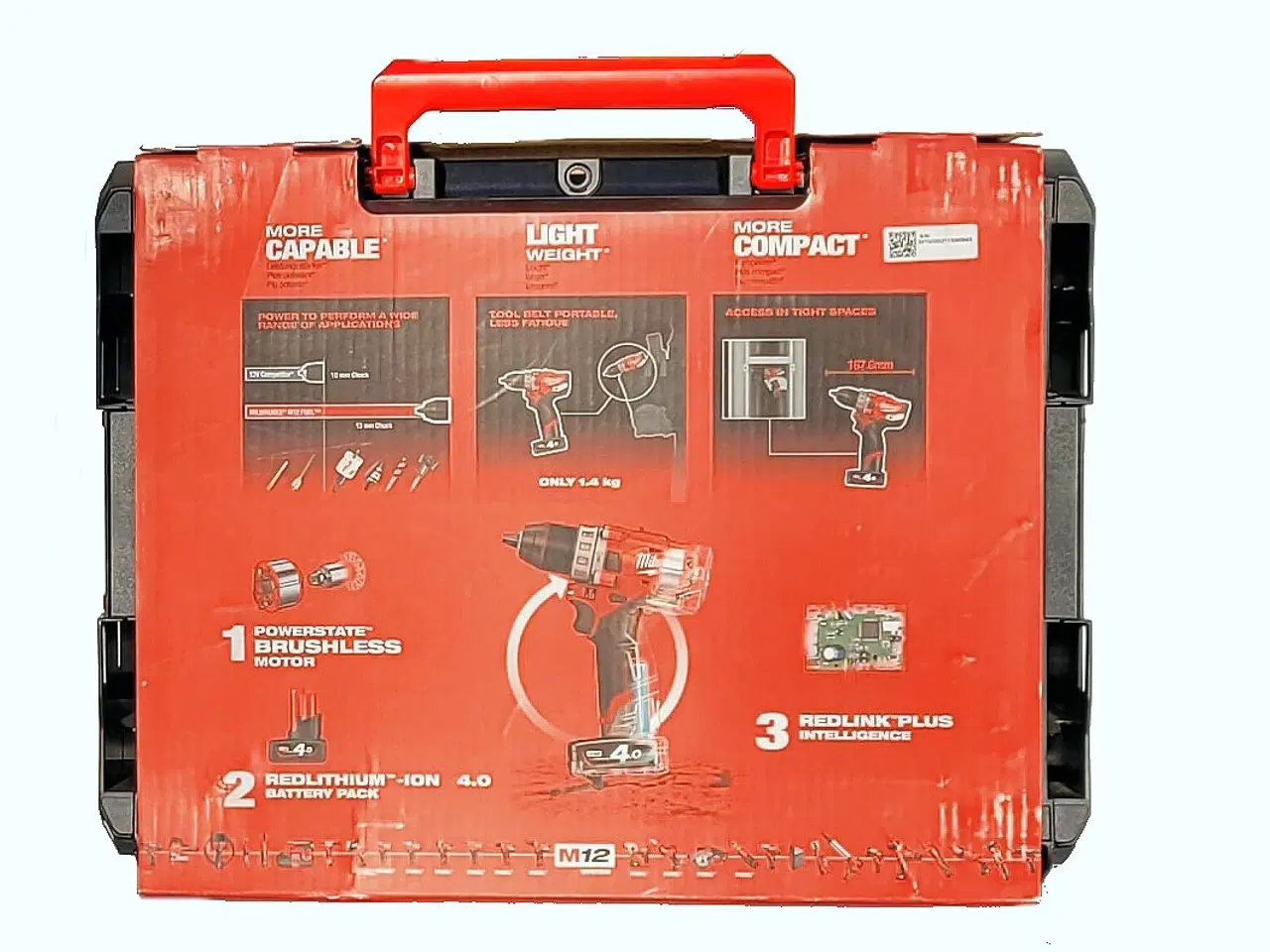Billede 2 - Slagboremaskine Milwaukee M12 FPD-402X