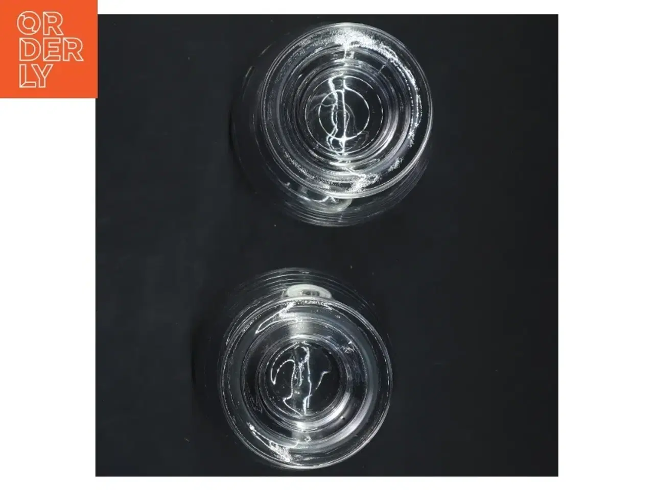 Billede 2 - Glas lysestager fra Herstal (str. 11x11 cm)