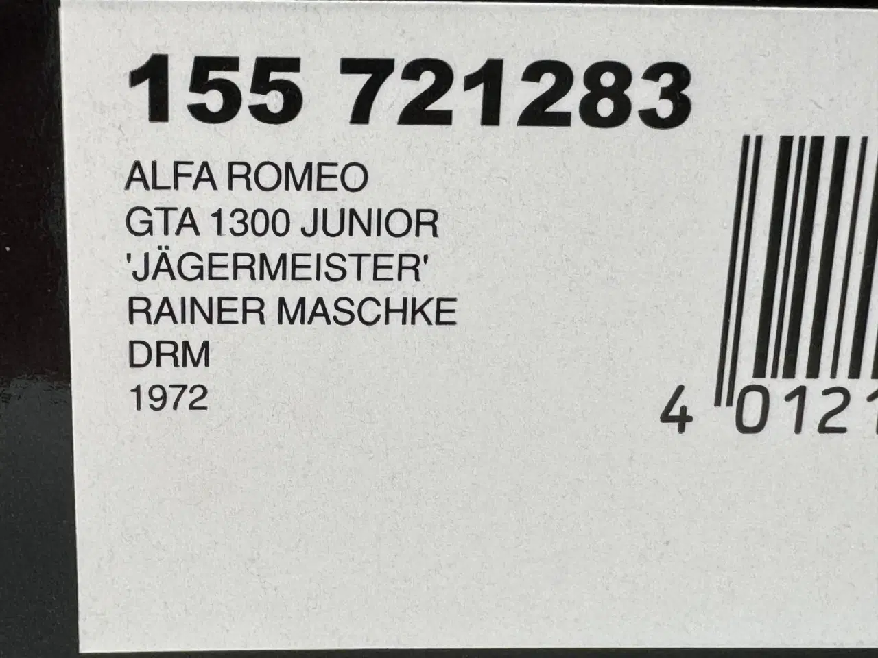 Billede 11 - 1972 Alfa Romeo GTA 1300 Junior #83  - 1:18