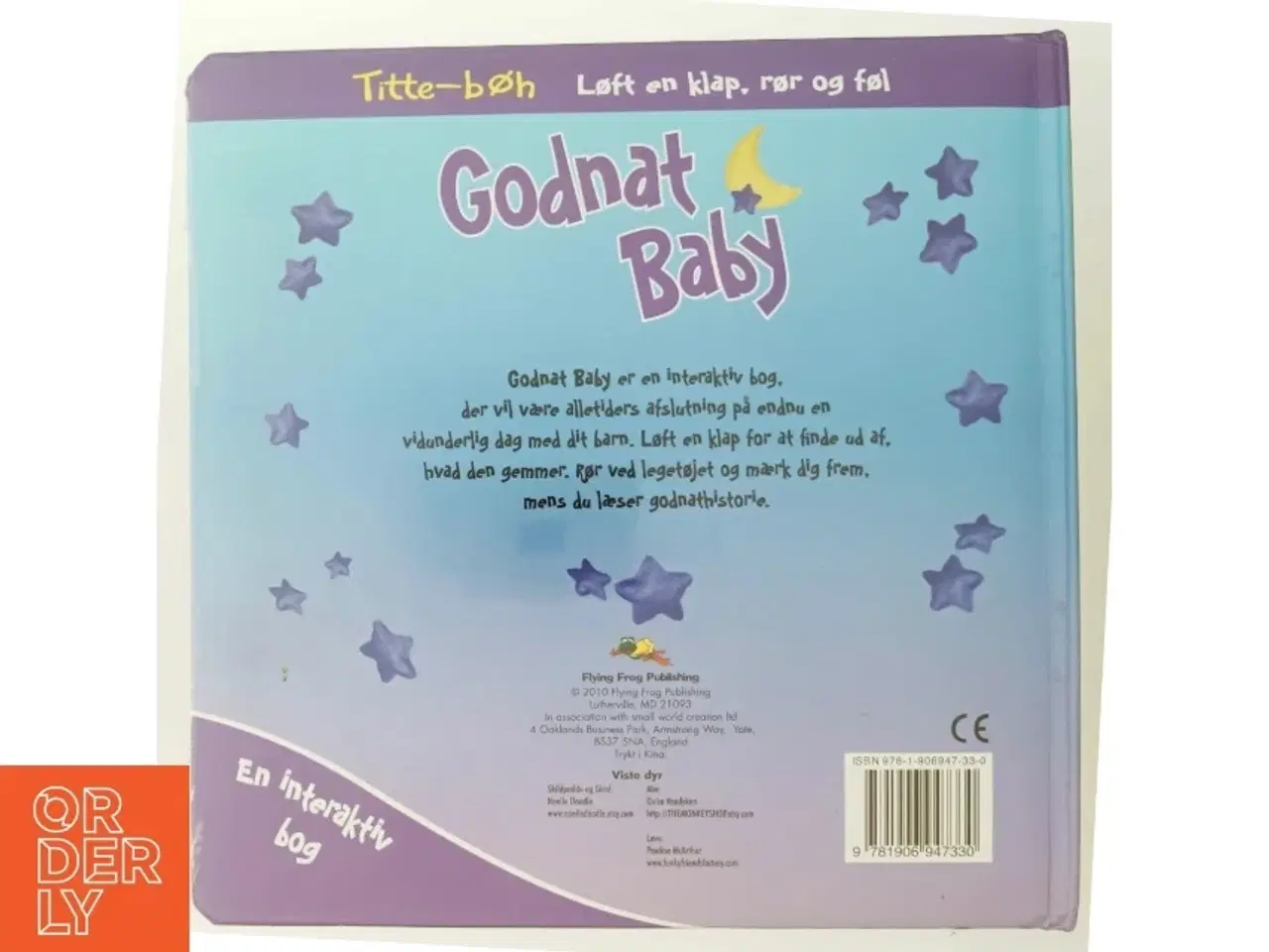 Billede 4 - Godnat Baby interaktiv bog fra Flying Frog Publishing