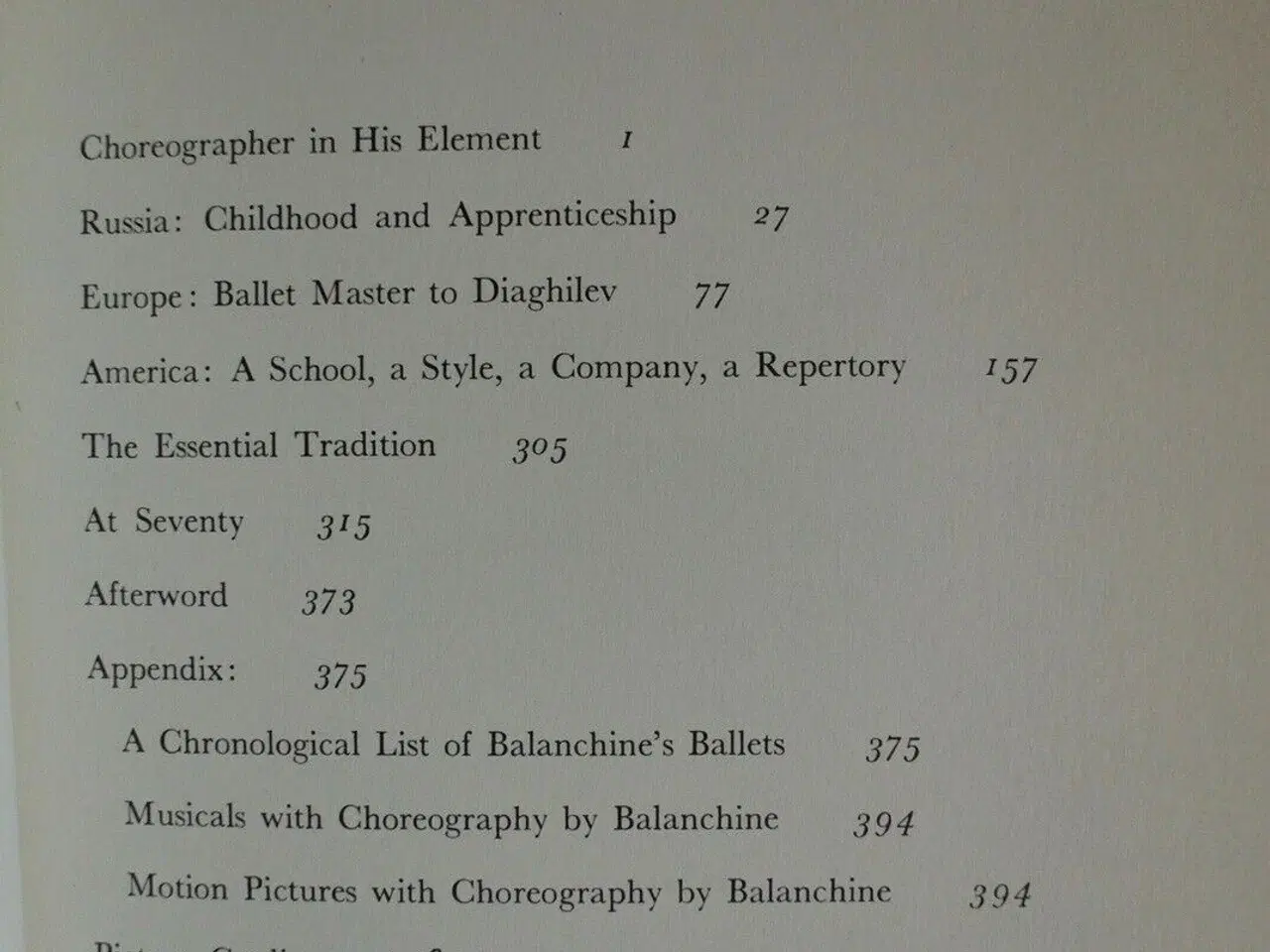 Billede 2 - balanchine - a biography, by bernard taper