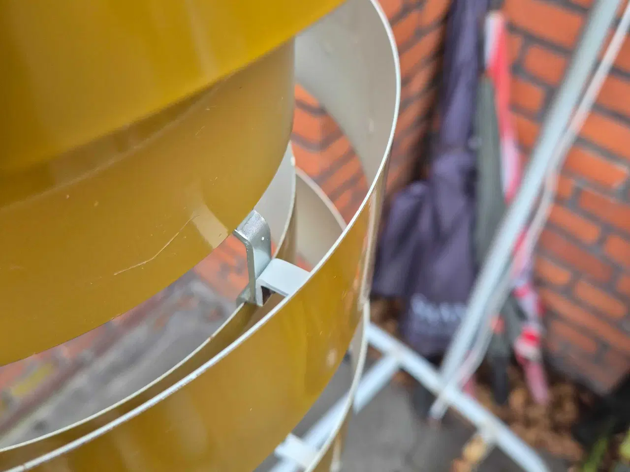 Billede 7 - Smuk karrygul Eiffel-pendel