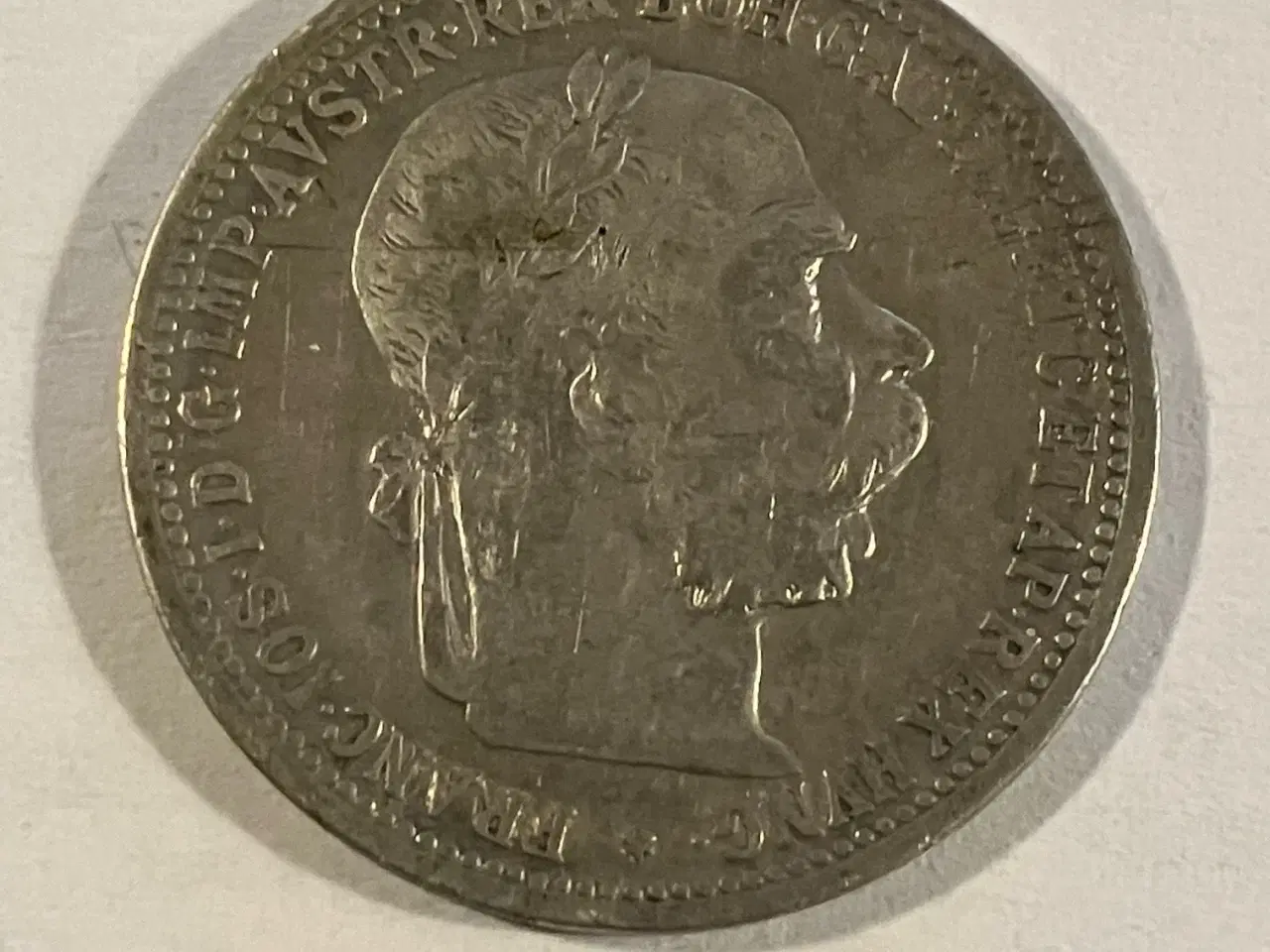 Billede 2 - 1 Korona 1894 Austria - Bemærk skade på front