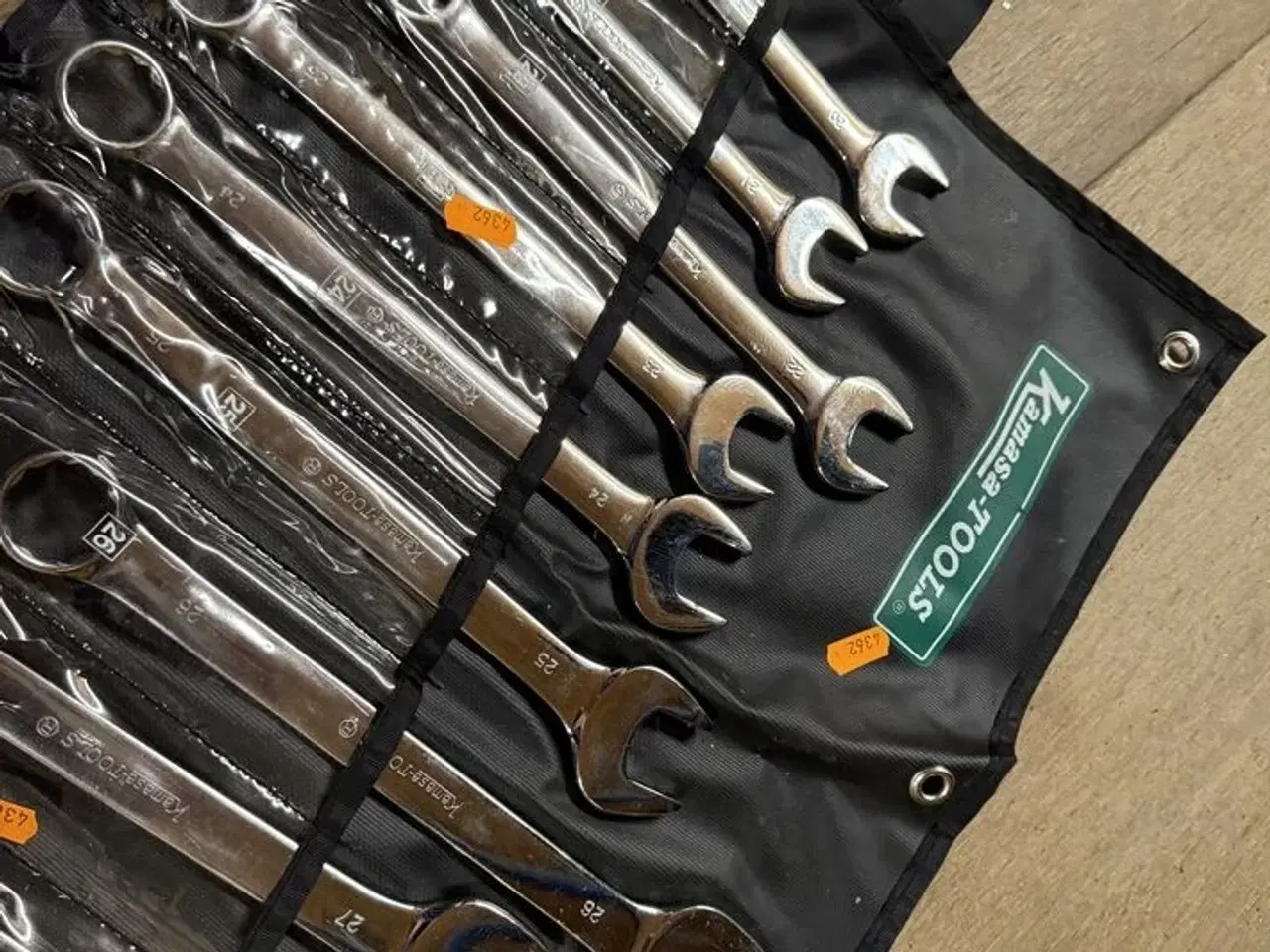 Billede 3 - Ringgaffelnøglesæt KANSAS TOOLS