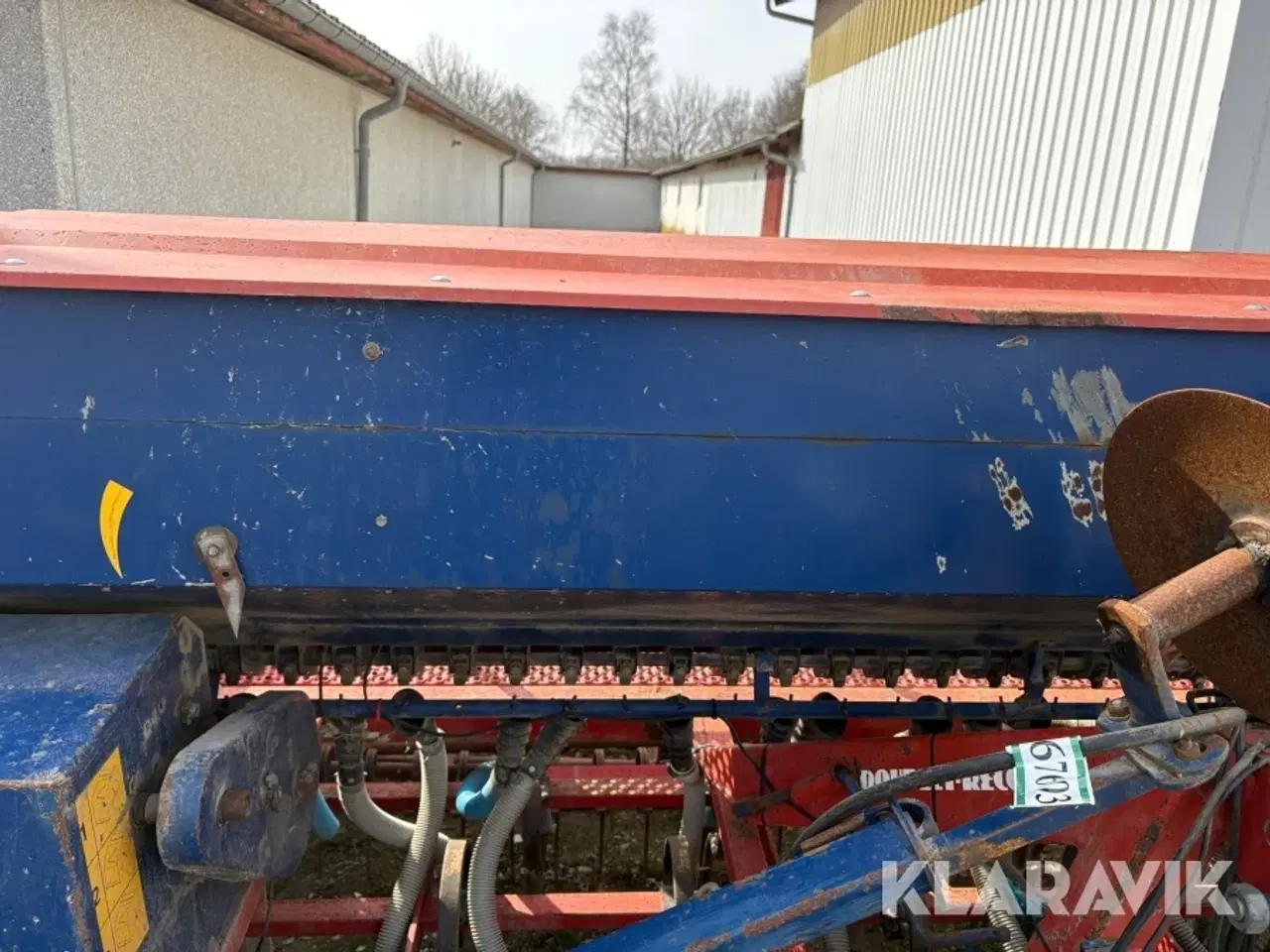 Billede 11 - Såmaskine Nordsteen Kulti-Seeder med dobbelt-Record såbedsharve