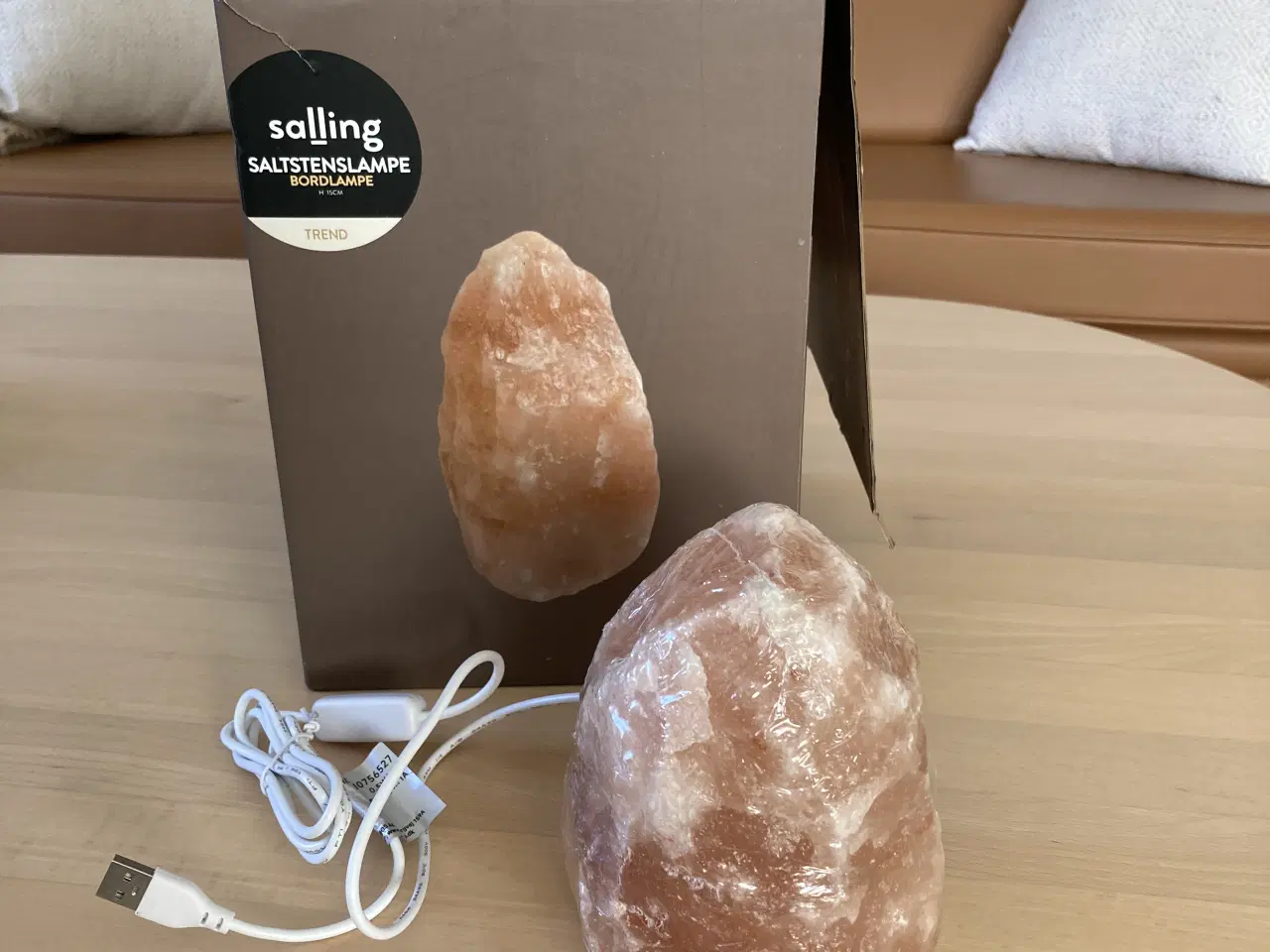 Billede 1 - Saltstenslampe